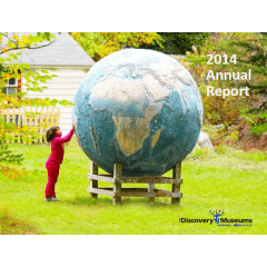 report cover that says "2014 Annual Report"