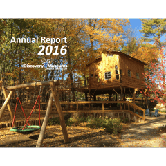 report cover that says "2016 Annual Report"