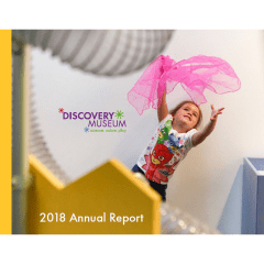 report cover that says "2018 Annual Report"